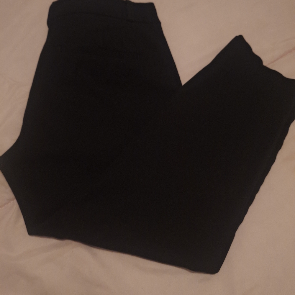 BANANA REPUBLIC Wome's Black Sloan Crop Pants Size 6P